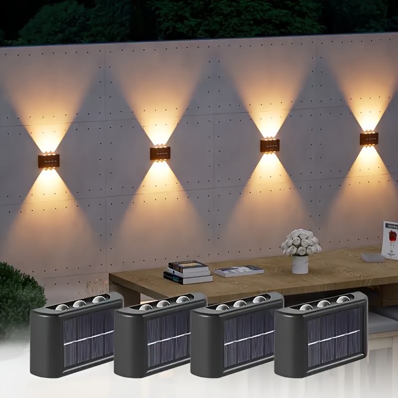 Up Lighting Decor - Zewnętrzna wodoodporna lampa solarna LED, oświetlenie