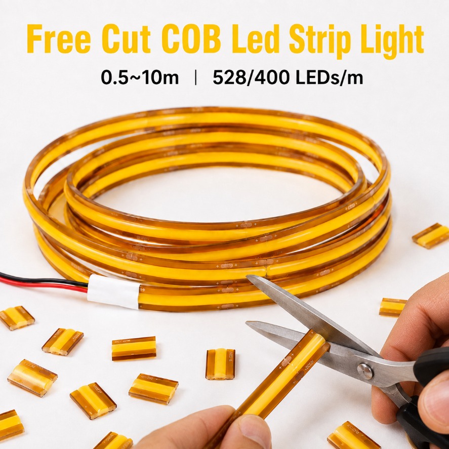 Decor Lighting Hours - Taśma LED COB 12/24V z możliwością