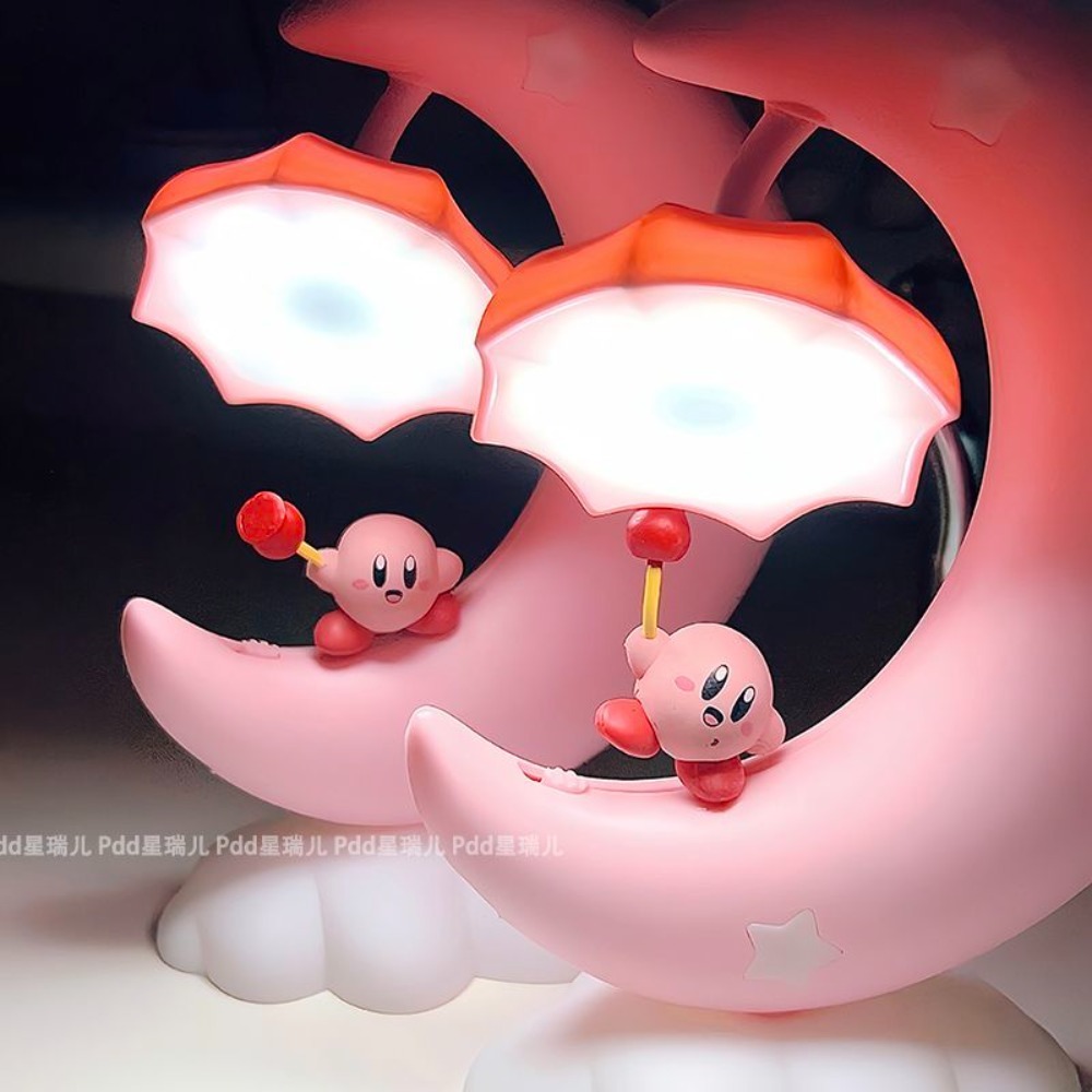 Lighting Room Decor Items - Urocza lampka nocna Kirby, kawaii lampka