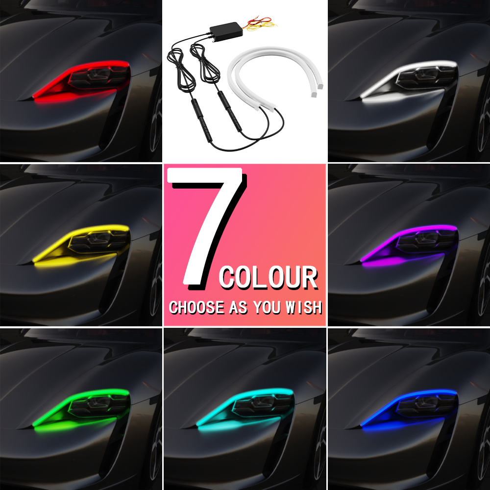 2 SZT. DRL Samochodowe Światła – Lighting Bolt Decor recenzja i cena