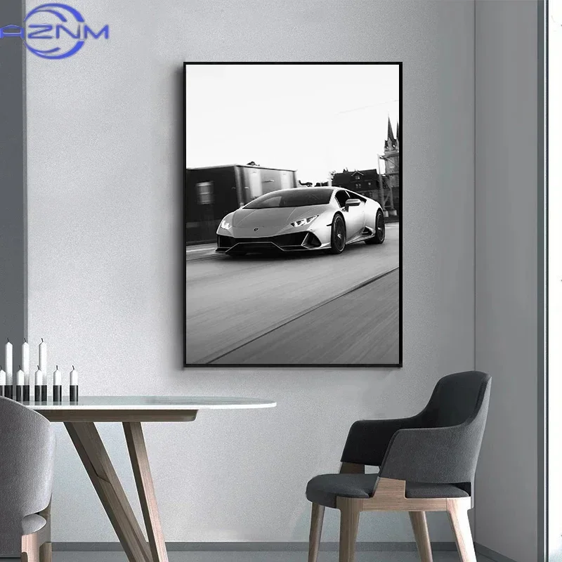 Nowoczesne obrazy na ścianę w  – Lighting Mcqueen Bedroom Decor recenzja i cena