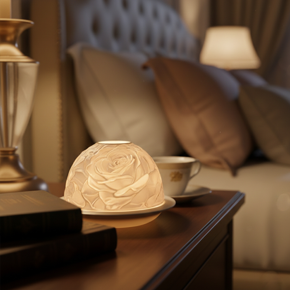 Elegancki porcelanowy świeczni – Lighting Decor Wedding recenzja i cena