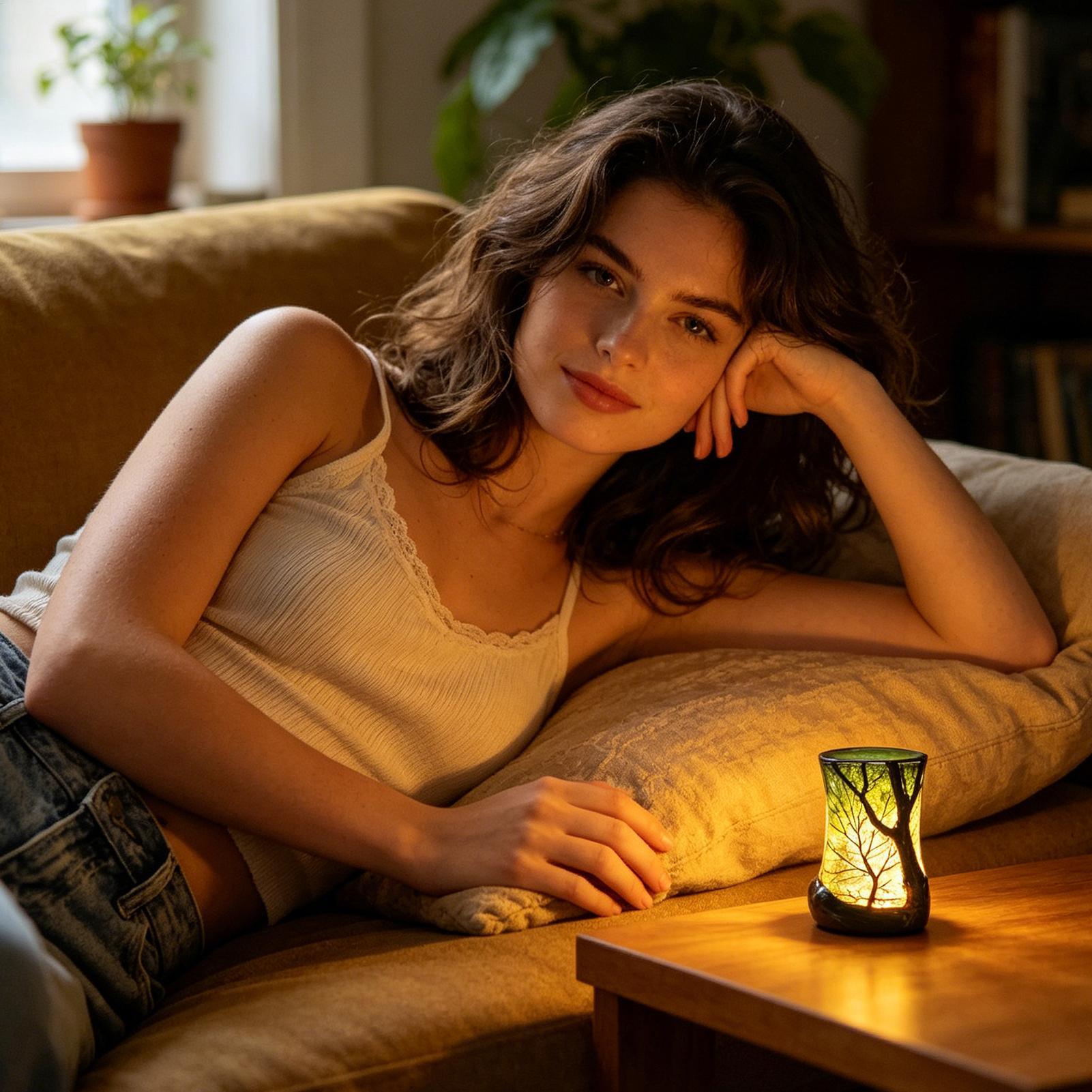 Lampka nocna na stolik, lampka – Lighting Decor Bedroom recenzja i cena