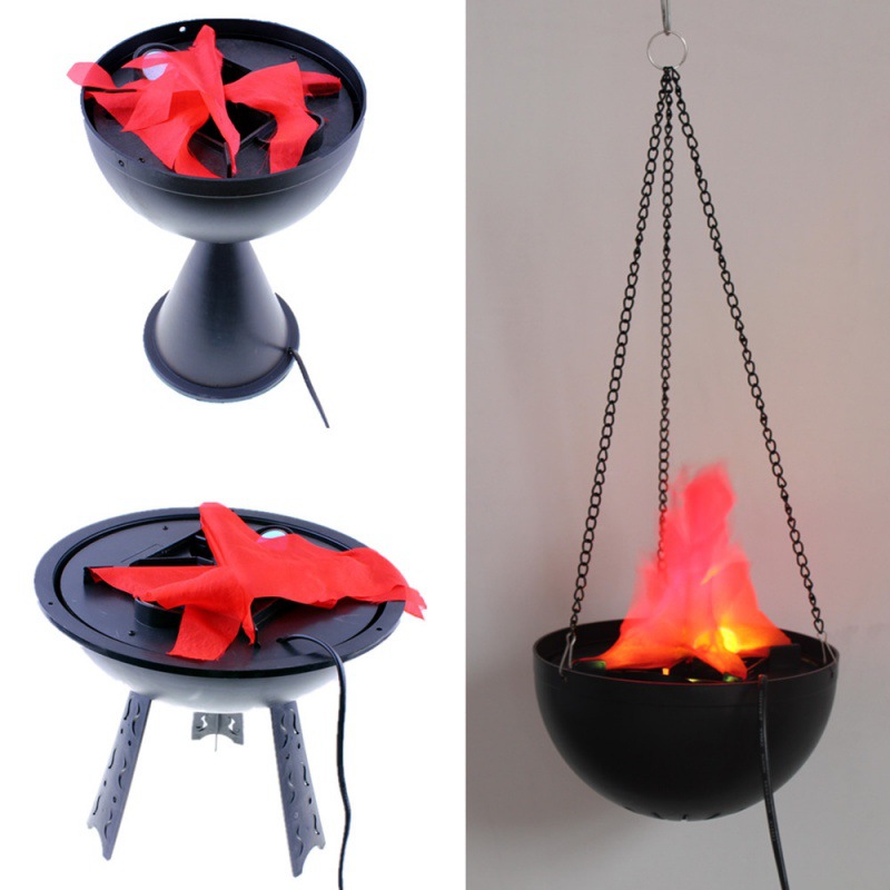 Lampa 3D z efektem płomienia,  – Lighting Decor House recenzja i cena