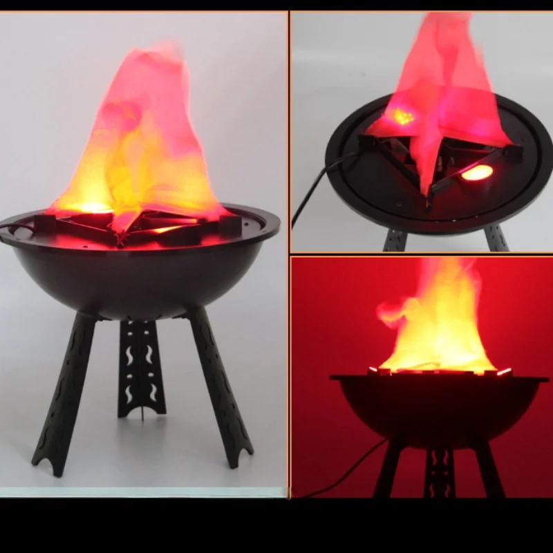 Lampa 3D z efektem płomienia,  – Lighting Decor House recenzja i cena