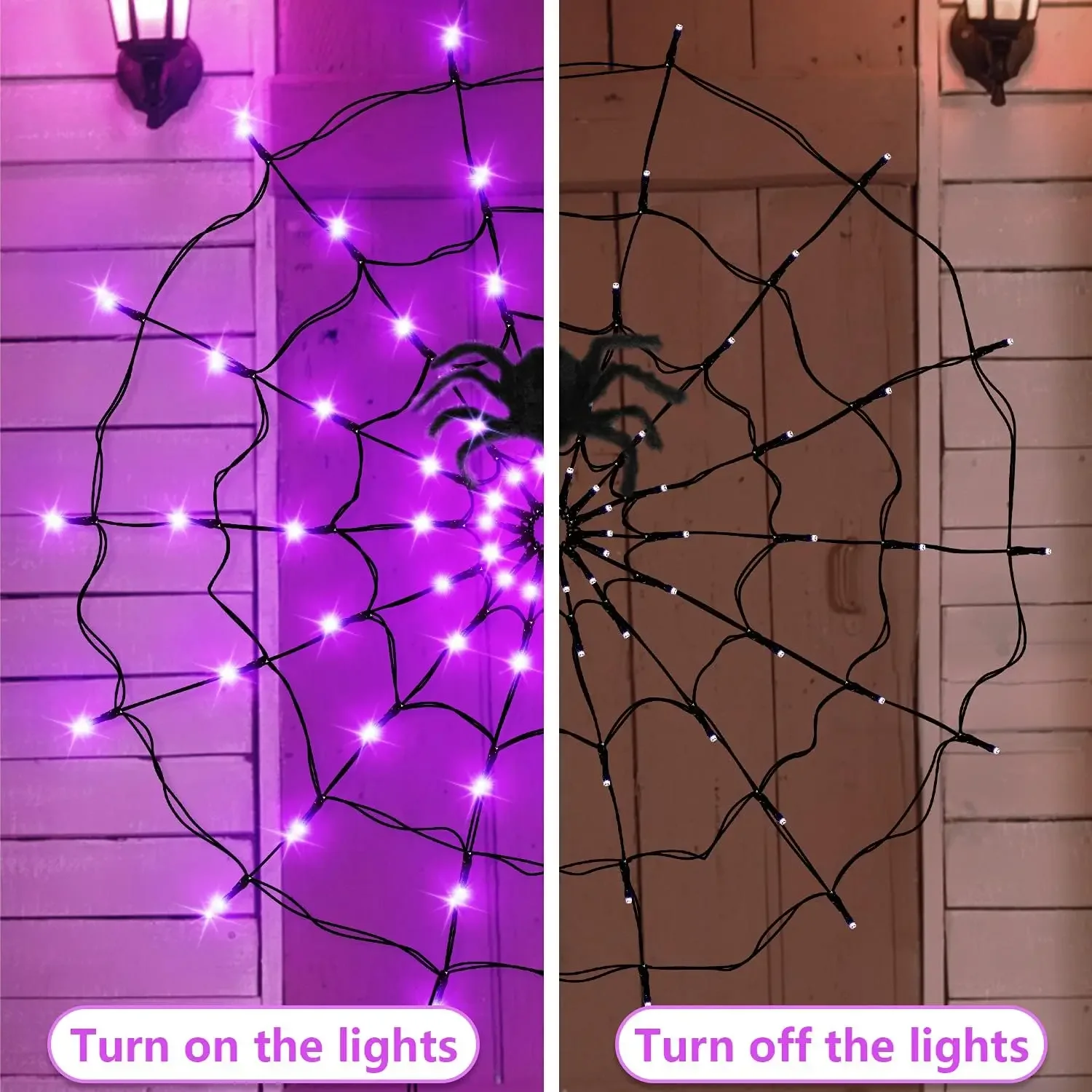 Lampki LED na Halloween, pajęc – Lighting Decor House recenzja i cena