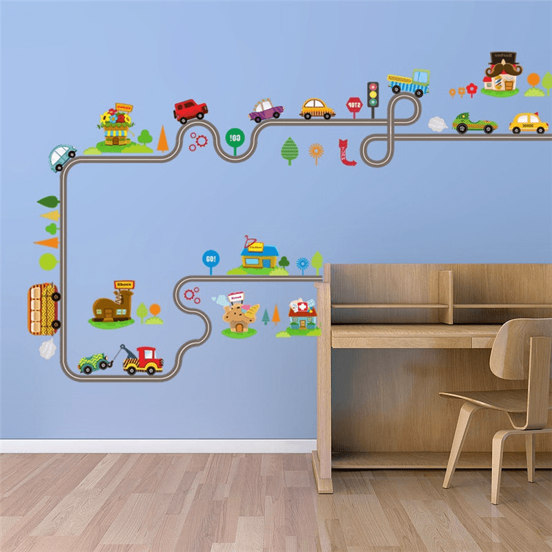 2 szt./partia Naklejki ścienne – Lighting Mcqueen Bedroom Decor recenzja i cena