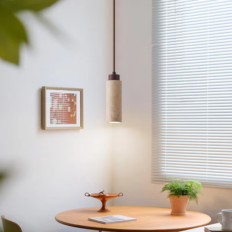 Drewniane lampy wiszące z kami – Lighting Room Decor Items recenzja i cena