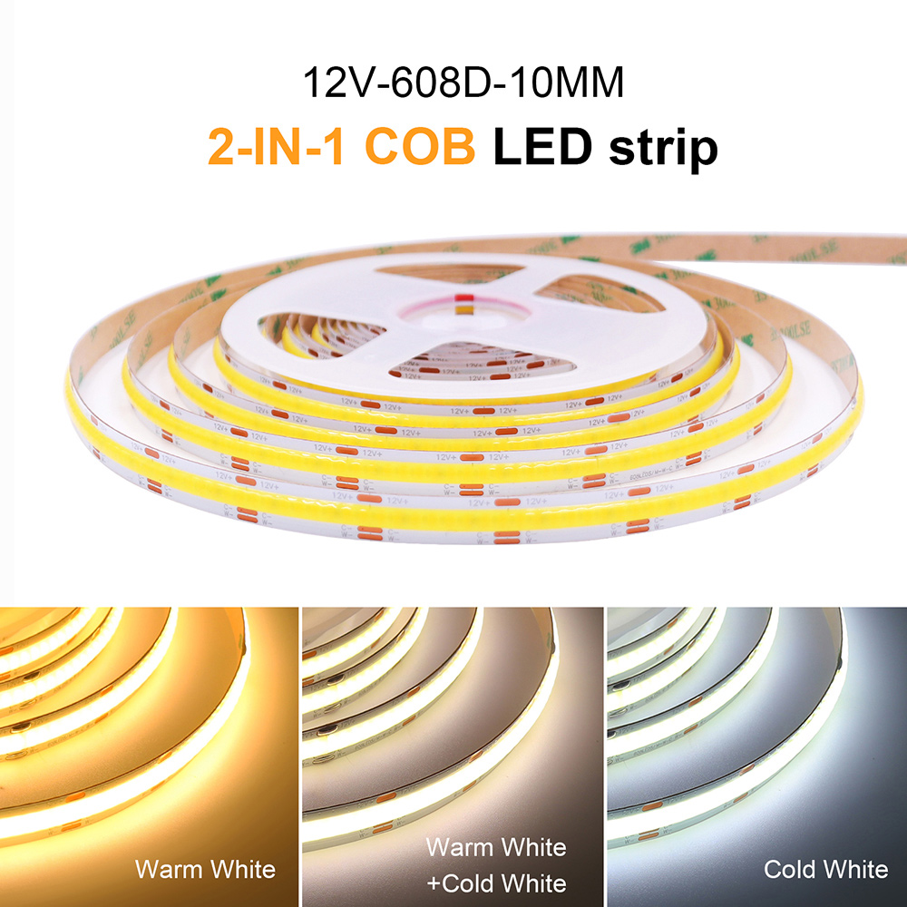 12V 24V COB CCT Led Strip Ligh – Decor Lighting Hours recenzja i cena