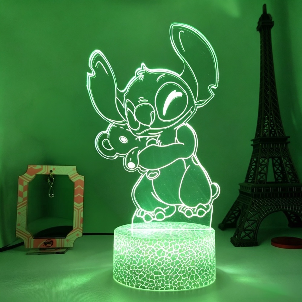Lilo i Stitch – trójwymiarowa  – Lighting Room Decor Items recenzja i cena