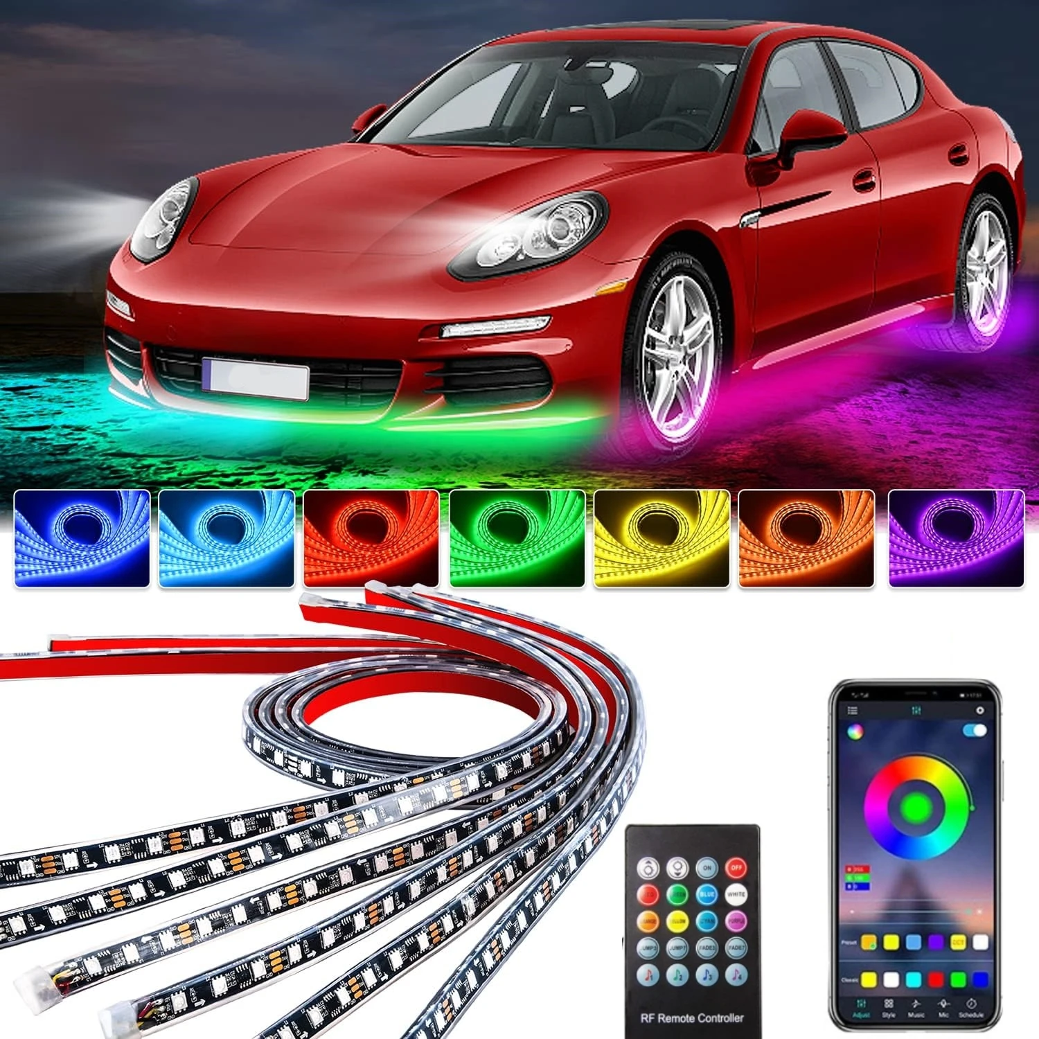 Samochodowe podświetlenie neon – Lighting Bolt Decor recenzja i cena
