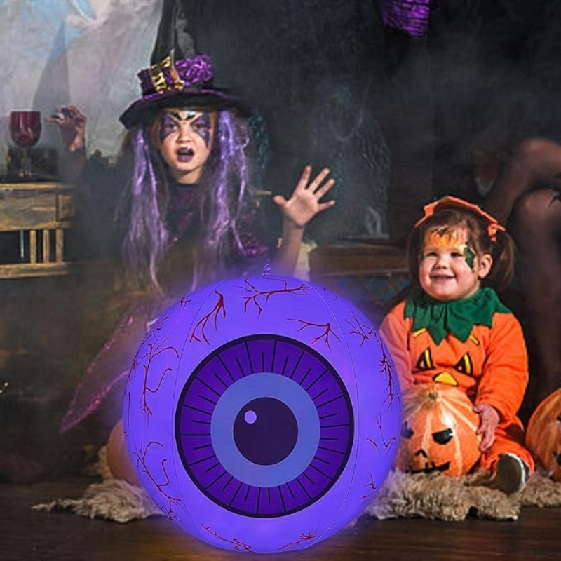 Nadmuchiwane oczy na Halloween – Lighting Decor House recenzja i cena